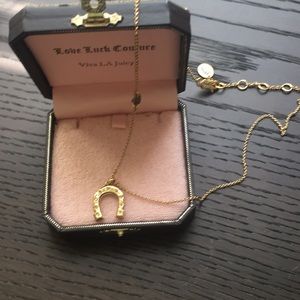 Juicy Couture horseshoe necklace